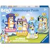 Ravensburger - Puzzle Bluey Pack 4 | Giochi Bambini 3 Anni O Più | Personaggi Bluey | Puzzle Bambini 3 Anni | 70x50cm | Idea Regalo | 10, 12, 14 E 16 Pezzi