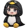 Hi-Y2Kgirls GOO GOO Gaga Pinguino, peluche interattivo, giocattolo anime, bambola Gugu Gaga Pinguino, peluche, regalo per bambini e adulti (25 cm)