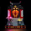 BrickBling Set di luci a LED compatibile con Lego 71866 Ninja Character Display 15th Anniversary (non un modello), set di illuminazione decorativa compatibile con Lego Ninja Character Display 15th Anniversary