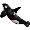 HOMEXYLYL Bambola di peluche Orca, peluche da abbracciare con la balena assassina, peluche realistici con animali dell'oceano morbidi, regali di compleanno for ragazze(50cm/19.7in)