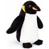 CARTOON Peluche Pinguino in plastica reciclata pupazzo 25 cm a tema animale con certificato GRS