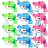 SULOLI 12 Pezzi Pistole ad Acqua Trasparenti,Pistola Acqua 3 Colori Diversi