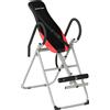 Panca Ad Inversione Pieghevole E Regolabile Con Cintura Di Sicurezza, In Acciaio,122x59x130 Cm, Rosso E Nero