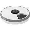 Distributore Automatico Cibo Gatti E Cani Con Timer E Display Led, 1-6 Pasti Al Giorno, Per Cibo Secco E Umido