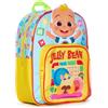 CoComelon Jelly Bean - Zaino per bambini, colore: Blu Giallo, Blu, 10 liters