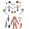 NECA - Statuetta TMNT Tortues Ninja Cartoon - Confezione da 3 canne da fanteria