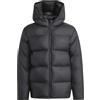 adidas Unisex - Bambini e ragazzi 3 Stripes Synthetic Down Coat, black/black, 15-16 Years