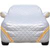 Generic Telo Copriauto Antigrandine Compatibile con Renault Kangoo Van 3 2021-2025| Telo Copriauto Spesso Impermeabile Traspirante con Strisce Riflettenti Telo Copriauto(5)