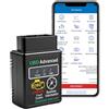 LAIVIYA OBD2 Bluetooth Auto,Lettura e Cancellazione Codici Errore,Monitoraggio Dati in Tempo Reale, 9 Protocolli OBDII,Compatibile con iOS Android Windows per Auto Benzina e Diesel