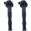 Amrxuts 2PCS 12137715846 Bobina di accensione Compatibile con BMW F650GS F700GS F800GS ADVE F800GT F800R F800S F800ST 2004-2016 K1200GT K1200R Sport K1200S 2004-2008 K1300GT K1300R K1300S 2007-2015