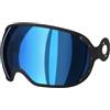 Generico Visiera per Casco MOMO 22.06 FGTR EVO /Classic, IRIDIUM BLUE