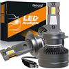 OBOLED Lampadine H7 LED CANBUS 110W Anti-Errore 12V Auto LED Abbaglianti o Anabbaglianti Luci Sostituzione Lampadina per Alogena e Kit Xenon 6500K Bianca 2Pcs
