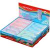 KEYROAD Gomme FUN PASTEL/Gomme per matita colorata/20 pezzi, confezionate in display/mix di colori/ideali per la scuola e l'ufficio