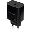 NANOCABLE 10.10.2009 - Caricatore USB-C PD 30W, ricarica rapida e compatta, compatibile con smartphone e tablet, colore bianco