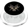 Drummer Gift Drumming Gifts & Drum Set S Divertente Drumming Art per uomo e donna Drumline Drum Set batterista PopSockets PopGrip per MagSafe