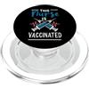 Vaccinazione detti per infermieri pro va Nurse Is Vaccinated Questa infermiera è vaccinata vaccino PopSockets PopGrip per MagSafe