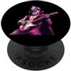 Halloween Retro 80s 90s Funny Pop Art Sc Karl Marx Vampiro Suonare la Chitarra Comunista Comunista Goth PopSockets PopGrip Adesivo