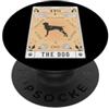 Old Danish Pointer Tarot Dogs Celestial Carta dei Tarocchi Il Cane Vecchio puntatore danese Spazio PopSockets PopGrip Adesivo
