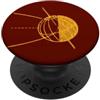 MathWare Nerd Vintage Halloween Terra Stagione Pianeta Orbit Corey PopSockets PopGrip Adesivo
