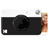 KODAK Printomatic Fotocamera Digitale a Stampa Istantanea con Carta Fotografica Adesiva Zink 2x3 (5,1x7,5 cm), 5 MP, Portatile, Creativo Regalo per Compleanni, Natale e Festività, Colore: Nero
