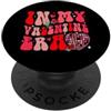 In My Valentine Era Heart Rose Gift Cute Nella mia era di San Valentino PopSockets PopGrip Adesivo
