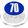 Leggende dello sport Squadra sportiva numero bianco n. 70 PopSockets PopGrip per MagSafe
