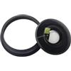 MoSundi Lente in vetro ottico per fotocamera Insta360 X3 Parte di ricambio ad alta trasparenza Vetro temperato Copertura resistente ai graffi Vlog Fotografia Accessorio 2.25x2.25x0.5cm