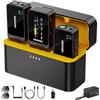 NEEWER CM 26 MAX Microfono Lavalier Wireless AI Compatibile con iPhone 17 16 15 Android Fotocamera PC, USB C Plug e Play, Controllo App, 2 Livelli di Anti Rumore, 50 Ore 120m,Certificazione Apple MFi