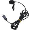 Nucelit Microfono Lavalier antivento silenzioso record per fotocamera 360 microfoni ad alta sensibilità microfono omnidirezionale
