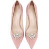 EVER FAITH Clip per Decorazioni per Scarpe, per Scarpe con Strass per Feste Nuziali per Pompe e Appartamenti