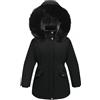 Generico Cappotto Invernale Imbottito Per Ragazze Con Piumino Medio-Lungo Sintetico Giacca Invernale Con Cappuccio Giubbotti Bimba Bimbo Leggero Carino Imbottito Cappotti Autunno Giacche Neve 3-13anni 2025