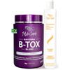 I Belli Capelli Ravenna Blond Hair Treatment Kit- per capelli 1kg/35.02 oz+ Shampoo Anti-Residui 300ml/10.1 fl.oz- Set di B-tox Capilar Para el Cabello & Shampoo Chiarificatore