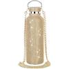 Giaeyhm Fiorky Flacone diamantato da 350 ml/500 ml/750 ml con catena borraccia a forma di diamante con brillantini, bottiglie termiche scintillanti for donne ricaricabili di fascia alta
