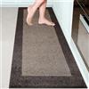 DOMUSTEX Tappeto Cucina 60 x 150 cm, Tappeto Antiscivolo e Lavabile in Lavatrice, Tappetino d'Ingresso Assorbenti per Cane, Corridoio, Bagno, (Imballaggio Rotolo)