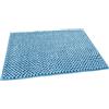 BIANCHERIAWEB Tappeto Bagno Doccia Antiscivolo In Ciniglia Super Assorbente Modello Dots 50x80 Cielo