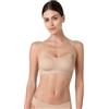 Lovable Reggiseno Bralette Senza Ferretto con Coppe Estraibili in Microfibra | Massima Invisibilità Effetto Seconda Pelle Invisible Fusion Donna, Nudo Chiaro, L