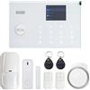 PNI Sistema d'allarme Wireless PNI SafeHome PT700 WiFi GSM 4G con monitoraggio e avviso via Internet, SMS, chiamata vocale, applicazione mobile Tuya Smart