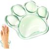 Generic Poggiapolsi trasparente | a forma di zampa di gatto morbido poggiapolsi | Morbido cuscinetto poggiapolsi, supporto per il sollievo dal disagio della mano, supporto ergonomico per il polso