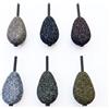 Generico Kit 6 Piombi da Pesca Flat Pear in Line Piombo Carpfishing Pera Piatta Pesca a Fondo Lago Fiume Mare Carp Carpa 70-80-100-115 GR PMfishing (70gr 6pz)