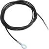 Drawup Cavo di ricambio per fitness da 5 mm, in acciaio, ad alta tensione, rivestito in nylon, per sistema puleggia, lunghezza 2,5 m