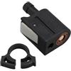 QWZOZST Linea Carburante per connettore con Fascetta stringitubo per Motore fuoribordo Mercury 4-40HP Femmina estremità 5/16 Pollici 8 mm 13563Q3 22-13563Q3 13563A3
