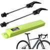 Générique Mozzo di fissaggio rapido - 14 Cm Set Assi Bicicletta, Kit Albero Hollow | Sostituzione Ruota In Alluminio Per Ciclismo Strada Manutenzione Riparazione Materiale Universale Design Leggero