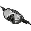 Ycauty Maschera per immersioni subacquee e snorkeling per adulti, con ampia visuale, per sport acquatici all'aperto, colore: nero, dimensioni: 18 x 10 x 9 cm
