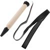 LALADEFIEE Impugnatura in Legno per Racchetta da Badminton Resistente e Antiscivolo, Sostituzione Facile per Allenamento e Pratica a Casa, Grip Durevole in Pu e Plastica