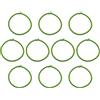 Elnwnnkc 10 corde elastiche per trampolino da 8 mm, corde elastiche per salto alto, corda elastica per esercizi di fitness, trampolino per tenda a baldacchino fitness