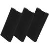 YARNOW Set 3 Pezzi Cuscini per Sedile da Kayak in Eva Nero Traspirante e Resistente Senza Assorbimento Urti per Canoa e Paddle Board Sport Acquatici