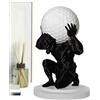 Générique Golf Ball Display Rack - Artistic Collection Organizer Stand, Decorative Storage Holder | Sport Showcase Display System Design, Multi Slot Golf Tournament Souvenir Exhibition Stand for At