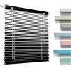 Generic Veneziane da Interno/Esterno Senza Forare, 25mm Lamelle Tende Veneziana in Alluminio, Tende su Misura Orizzontali, Tapparelle per Finestre Privacy Oscurante per Ufficio Casa(Dark Black)