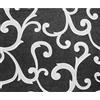 Russo Tessuti Tappeto Passatoia Corsia Antiscivolo Cucina Ghirigori Beige Rosso Grigio-Nero-50x280