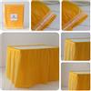 ORKIDEA PARTY-GONNA DA TAVOLO CON TULLE - MADE IN ITALY - Misura: 74x420cm (GIALLO)